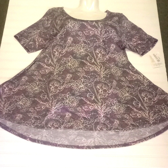 LLR Floral Perfect T Tunic Top - Picture 2 of 12